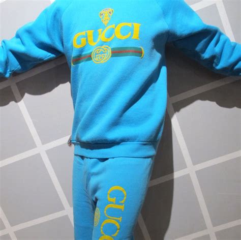 gucci brown sweatsuit|vintage gucci sweatsuit.